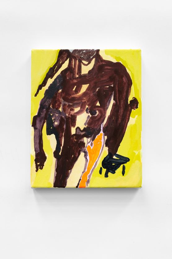 left standing by Tom Polo contemporary artwork Painting