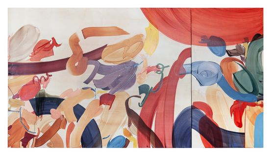 Confluence by Gaurav Gupta contemporary artwork Painting