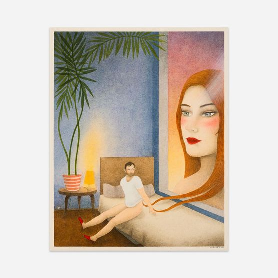 Sunshine Guild by Corinne Von Lebusa contemporary artwork Mixed Media