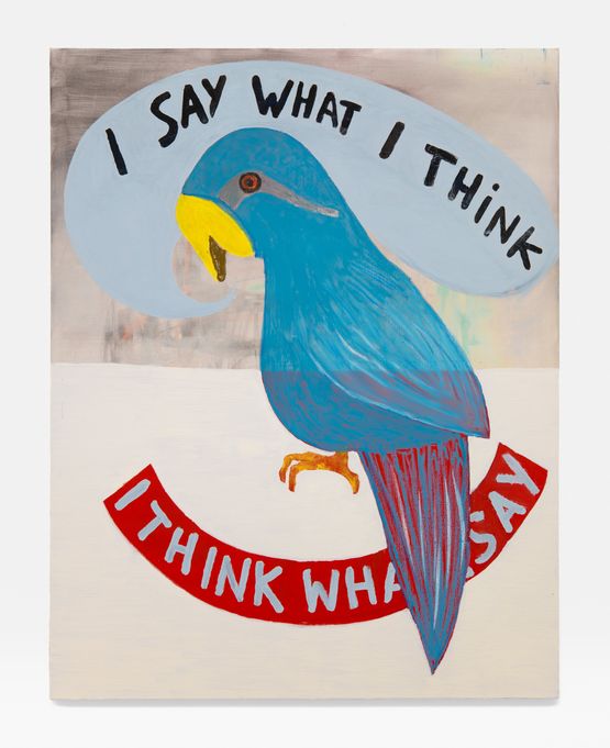 Tautologist by Walter Swennen contemporary artwork Painting