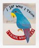 Tautologist by Walter Swennen contemporary artwork Painting