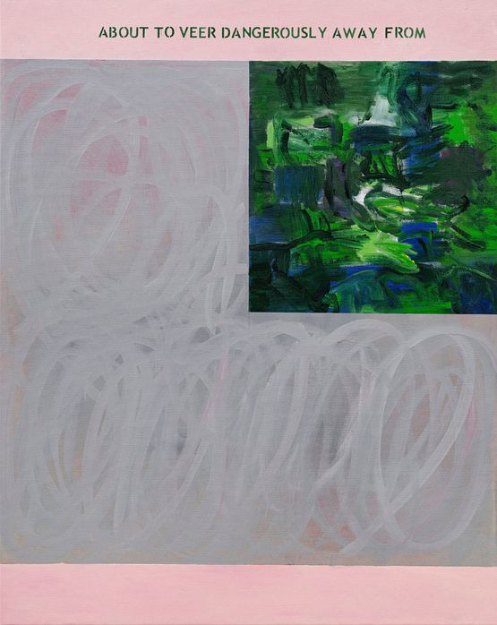 About to Veer Dangerously Away From by Sawangwongse Yawnghwe contemporary artwork Painting