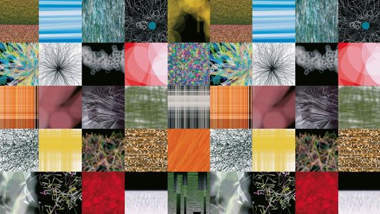 Nature Linear Way Responding to Mark Time Weathered Interruptions Highrise Food Coloring Because of Pressure by John Maeda contemporary artwork Moving Image