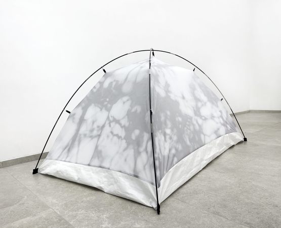 There I lay yesterday by Luca Campestri contemporary artwork Sculpture