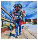 Water Vendor NGZ by Duncan Wylie contemporary artwork painting