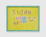 Susan Lecturing on Neitzsche by Paul Thek contemporary artwork painting