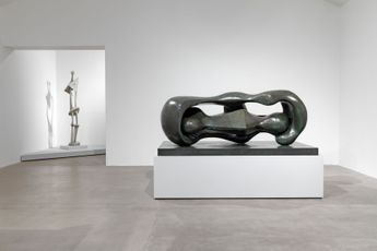 Contemporary art exhibition Henry Moore Shared Form at Hauser  Wirth Somerset United Kingdom