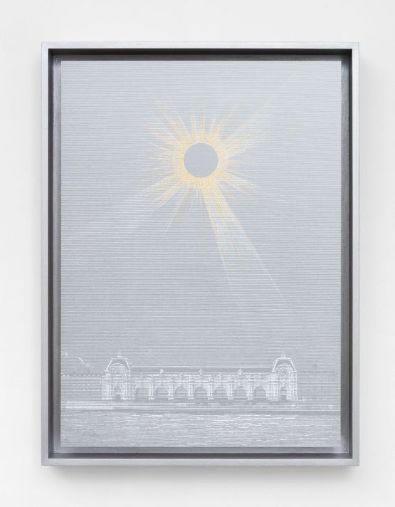 Orsay by Laurent Grasso contemporary artwork Painting