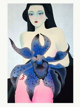 Cryptic Bloom by Jang Koal contemporary artwork painting