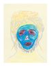 Face and Mask 04 by Carlos Amorales contemporary artwork Works on Paper