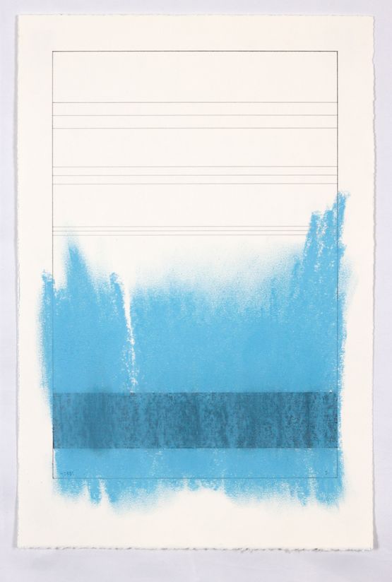 By Proxy Blue 3 by Tyler Hobbs contemporary artwork Painting