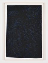 Tangled Bands by Sol Lewitt contemporary artwork painting works on paper