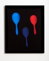 Artifacts 6 Rattles by Greta Anderson contemporary artwork print