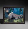 Frances in Hammock by the River No. 4 by Sargy Mann contemporary artwork Painting