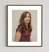 Isabelle Huppert Amsterdam October 5 2012 by Rineke Dijkstra contemporary artwork print