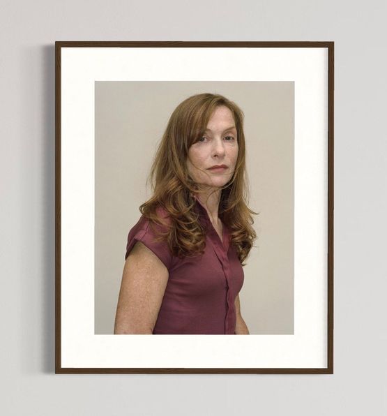 Isabelle Huppert Amsterdam October 5 2012 by Rineke Dijkstra contemporary artwork Print