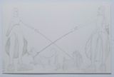 Unlimited Factor Dogs World Long Skirts by Masaya Chiba contemporary artwork drawing works on paper