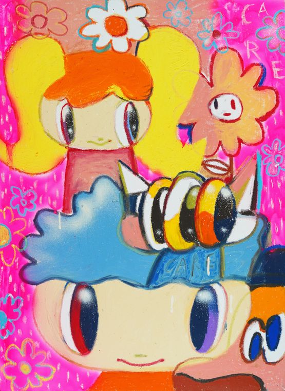 BFF by Parinya Sirisinsuk Benzilla contemporary artwork Painting