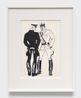 Untitled by Tom of Finland contemporary artwork Drawing