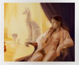 Bastet by Corri-Lynn Tetz contemporary artwork painting