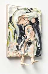 BRAT RELIKT by Jonathan Meese contemporary artwork painting