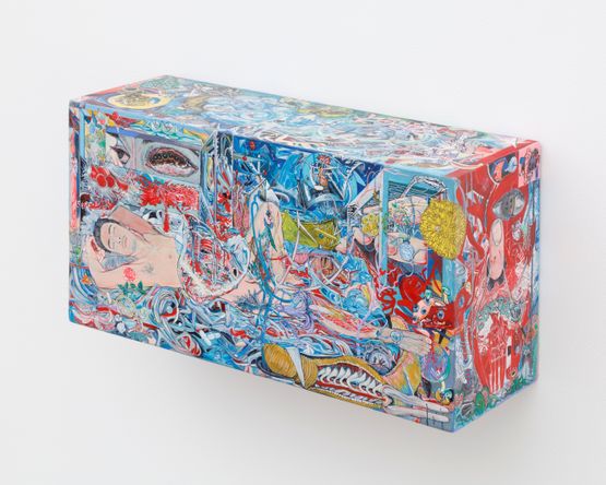 Gute Nacht by Ataru Sato contemporary artwork Painting
