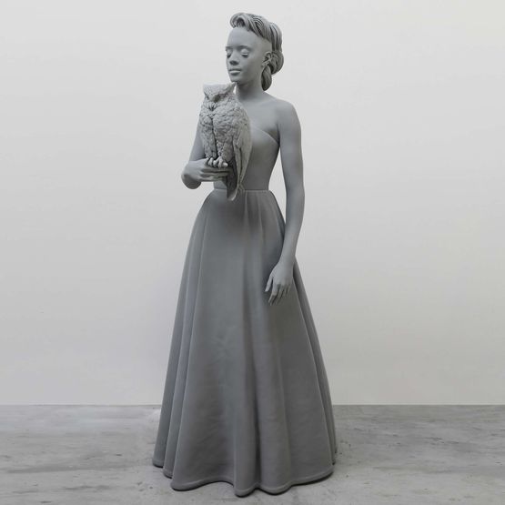 Miriam by Hans Op De Beeck contemporary artwork Textile