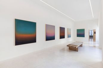 Contemporary art exhibition Theo Pinto Santuario de Luz at Cadogan Gallery Milan Italy