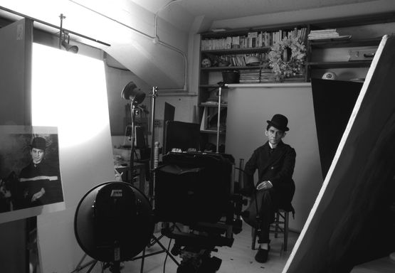 Scene with Kafka 4 by Morimura Yasumasa contemporary artwork Photography