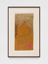 Glass Portrait by Diana Cepleanu contemporary artwork painting works on paper