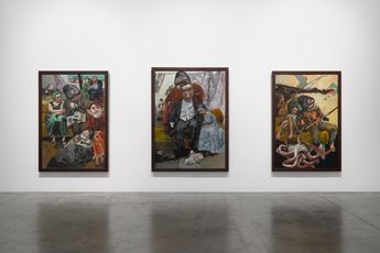 Contemporary art exhibition Paula Rego The Forgotten at Victoria Miro Wharf Road London United Kingdom