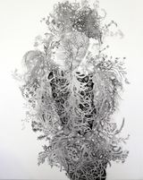 Earth Blossom No.3 by Imhathai Suwatthanasilp contemporary artwork drawing painting print