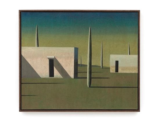 Cel Verd - 2 by Ramon Enrich contemporary artwork Painting