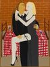 Mr Mrs. Smith by Claudia Kogachi contemporary artwork Painting