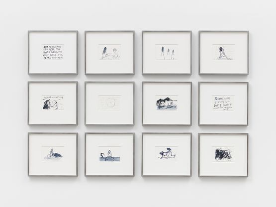 Living Without Love by Tracey Emin contemporary artwork Painting