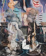 The Beginning by Adrian Ghenie contemporary artwork painting