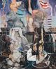 The Beginning by Adrian Ghenie contemporary artwork Painting