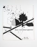 Sketch of the outward Appearance by Paul Cullen contemporary artwork drawing painting works on paper