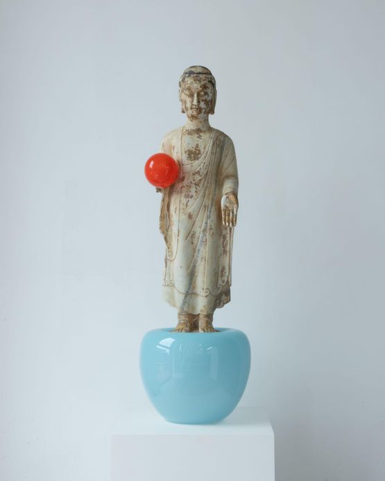 Bubble-Game No.13 by Qi Zhuo contemporary artwork Sculpture