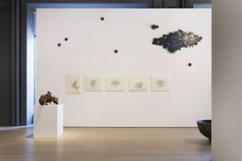 Contemporary art exhibition Kiki Smith The Moon Watches the Earth at Pace Gallery 125 Newbury United States