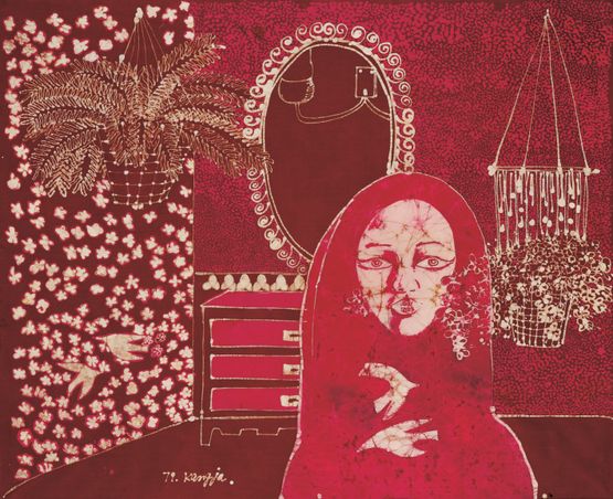 The Room in Singapore by Jung Kangja contemporary artwork Painting