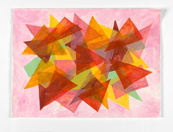 untitled scatter3 2019 by Phyllida Barlow contemporary artwork Works on Paper