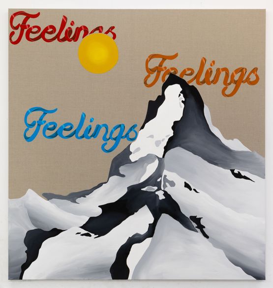 Feelings Feelings Feelings by Joel Mesler contemporary artwork Painting