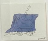 Costume for Performing an Object A Wave by Masaya Chiba contemporary artwork drawing works on paper