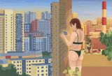 Heart Tigers by Shi Yanliang contemporary artwork painting