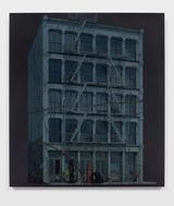 White St. v.2 by Avery Singer contemporary artwork painting