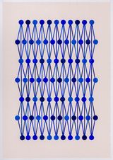 Series 5 Number 5 by Lubna Chowdhary contemporary artwork painting works on paper