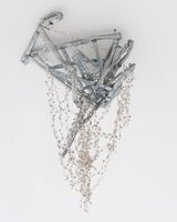 Crushed Barrier Everlasting Blanket of Stars by Jim Lambie contemporary artwork sculpture