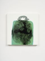 Stash Bag Apple by Marie Le Lievre contemporary artwork painting