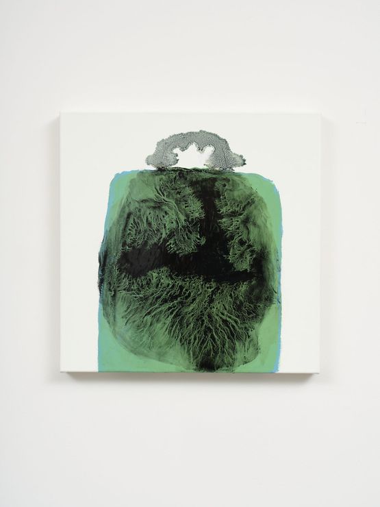 Stash Bag Apple by Marie Le Lievre contemporary artwork Painting